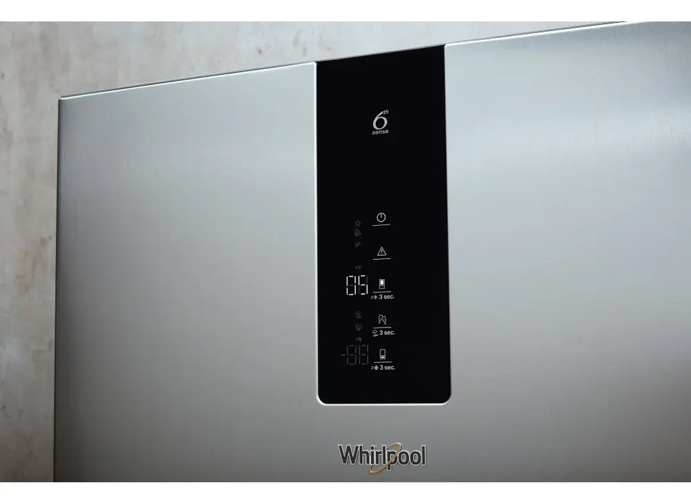 Frigider Whirlpool W9 821A OX H (Inox) - 3