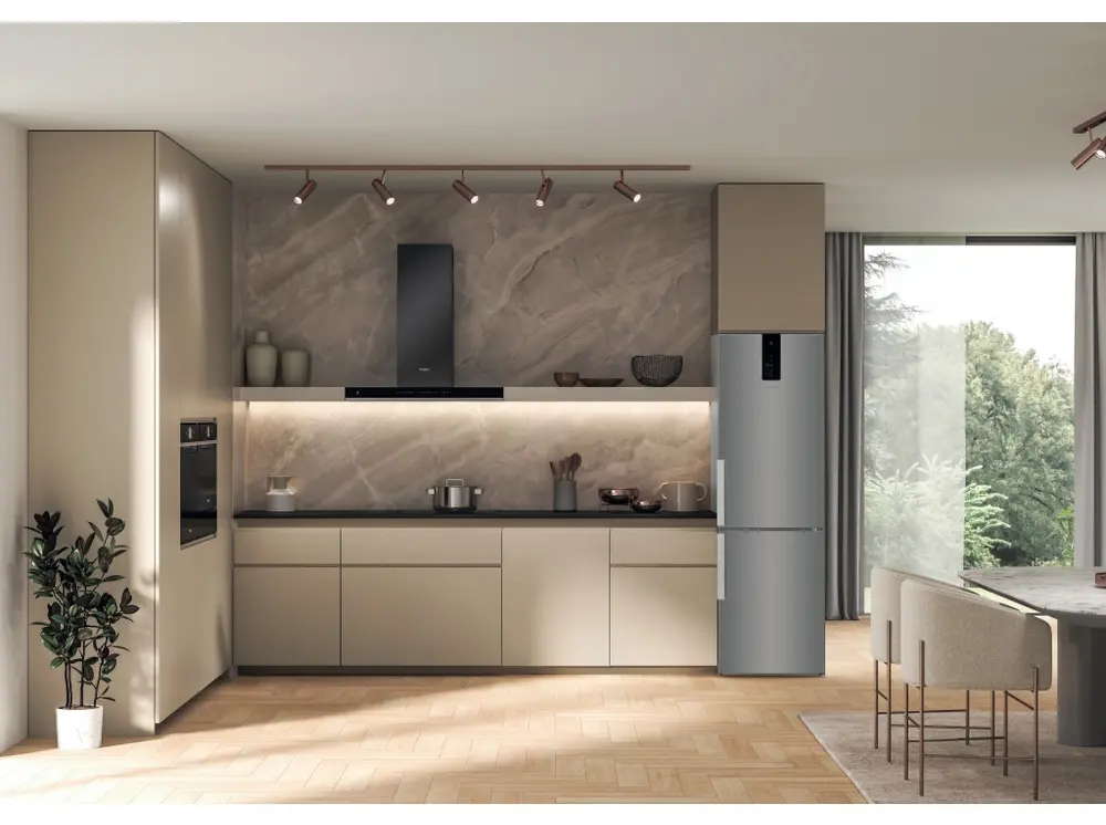 Frigider Whirlpool W9 821A OX H (Inox) - 4