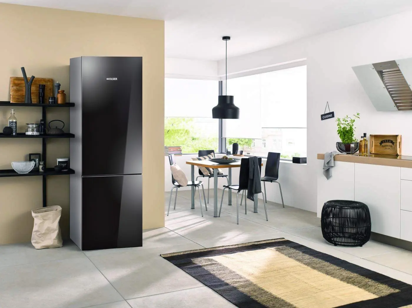 Холодильник Wolser WL-RD 185 BGL (Black)