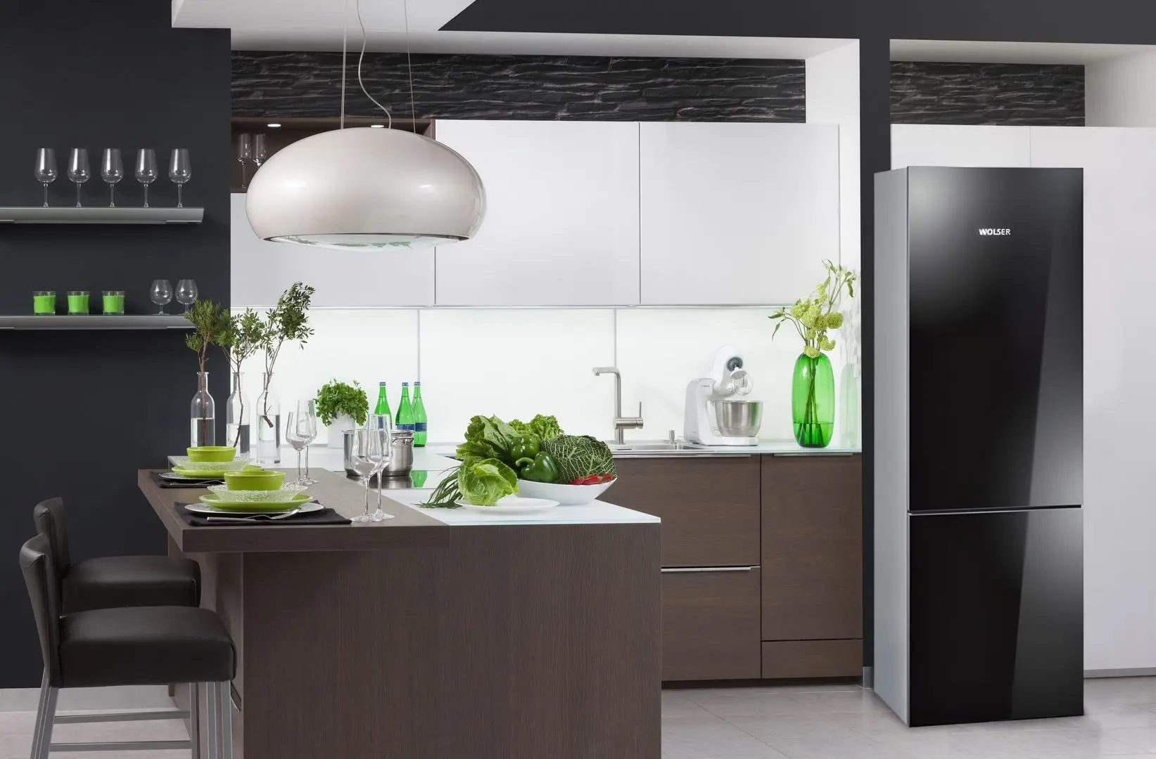 Холодильник Wolser WL-RD 185 BGL (Black)