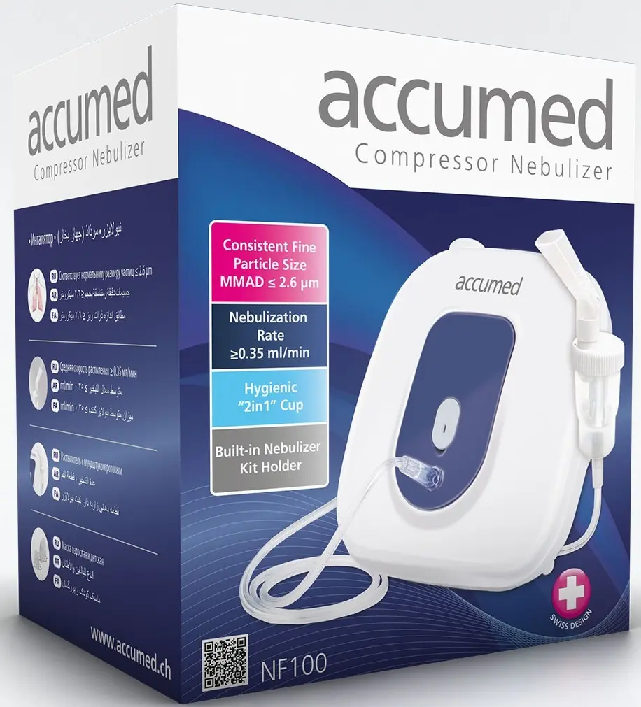 Inhalator Accumed NF100 (White/Blue) - 3