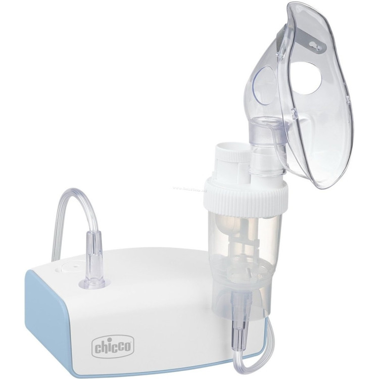 Nebulizator cu ultrasunete Chicco Super Micro Family (White/Blue)