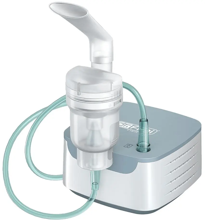 Nebulizator cu compresor Dr.Frei Turbo Base (White/Green)
