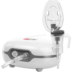 Nebulizator cu compresor Dr.Frei Turbo Care (White/Grey)