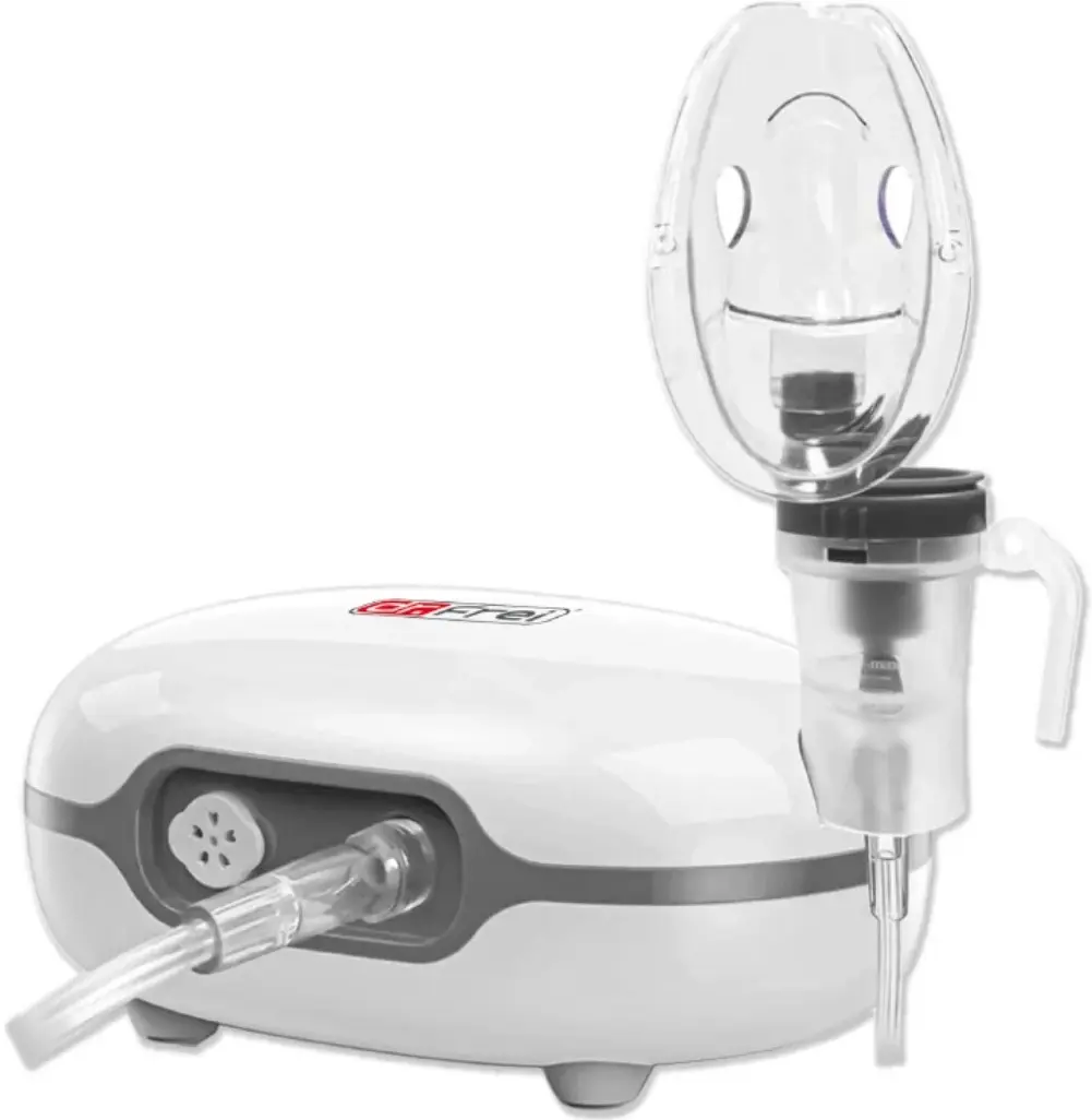 Nebulizator cu compresor Dr.Frei Turbo Care (White/Grey)