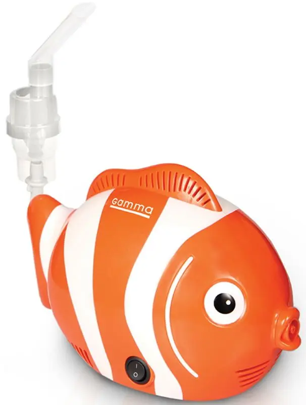 Компрессорный небулайзер Gamma Nemo (White/Orange)