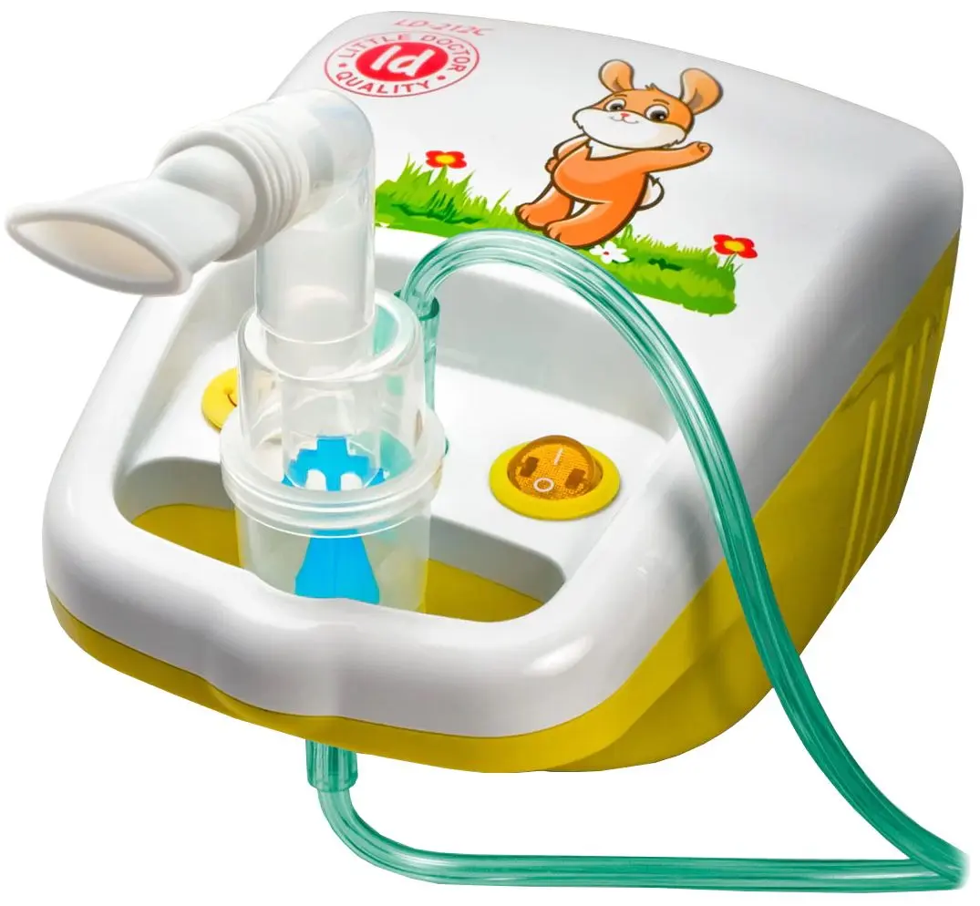 Nebulizator cu compresor Little Doctor LD-212C (White/Drawing)