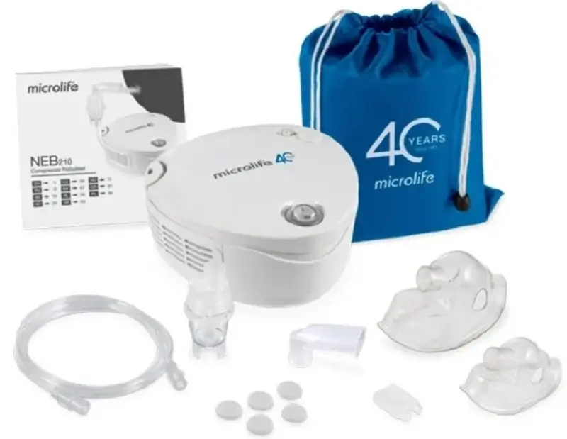 Nebulizator cu compresor Microlife NEB 210 (White/Grey) - 2