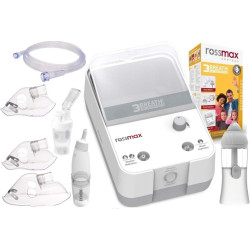 Inhalator 3in1 Rossmax NK1000 (White/Gray) Thumb