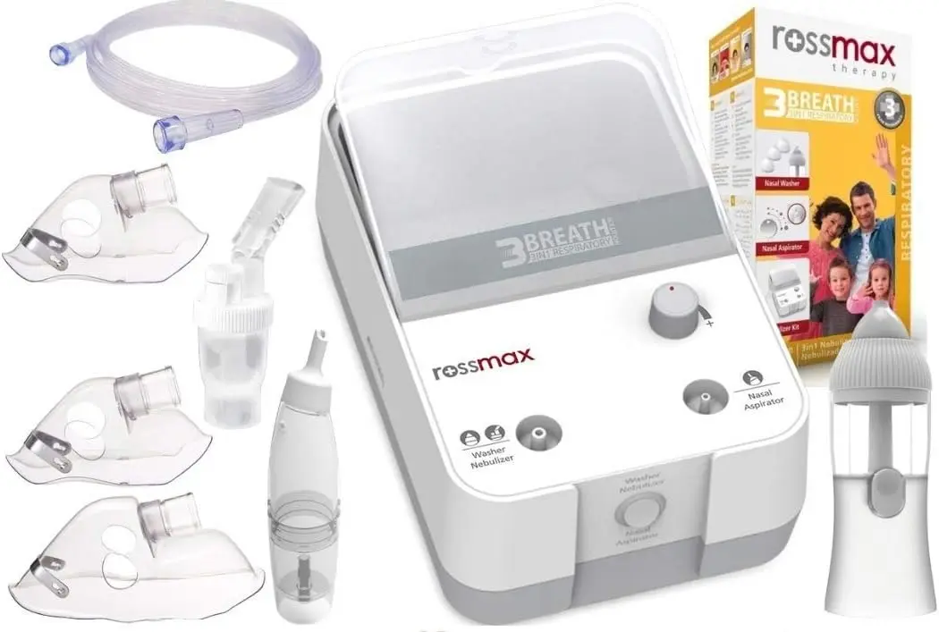 Inhalator 3in1 Rossmax NK1000 (White/Gray) - 2