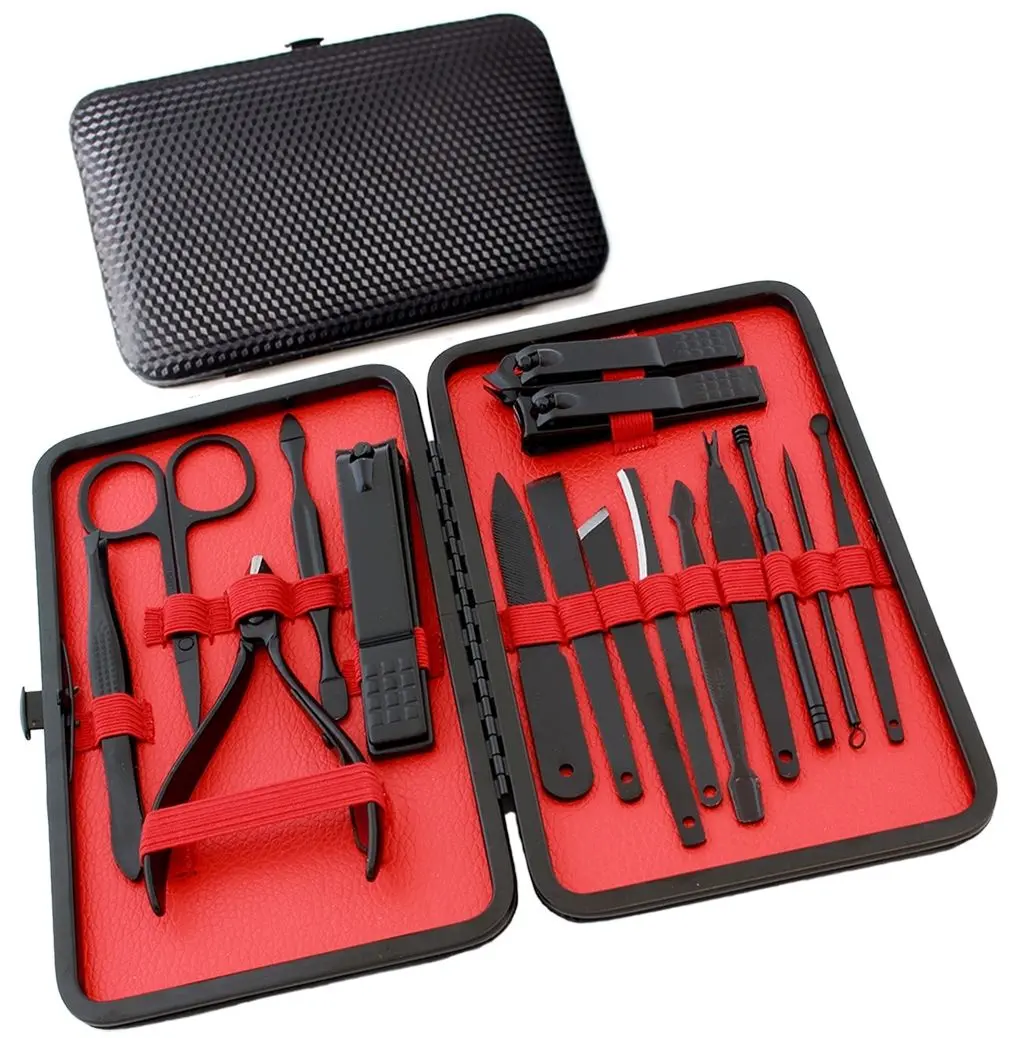 Set de manichiura Aptel AG603E (Black/Red)