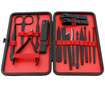 Set de manichiura Aptel AG603E (Black/Red)