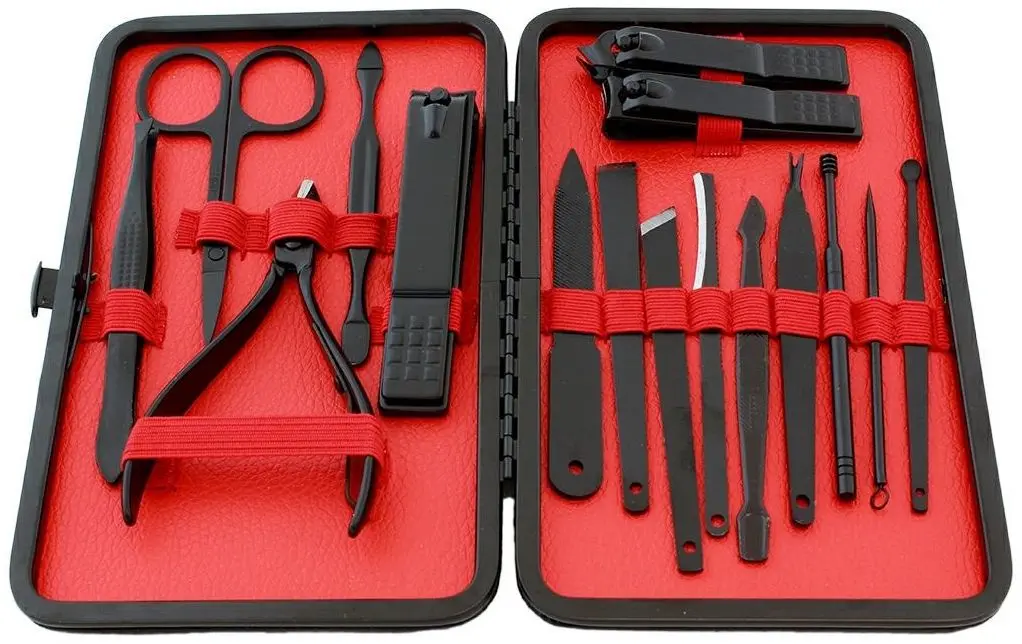 Set de manichiura Aptel AG603E (Black/Red)