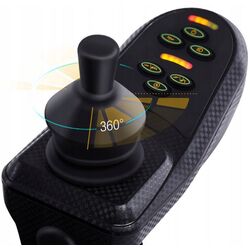 Электрическая инвалидная коляска Airwheel H3TS+ (Black/Silver) Thumb