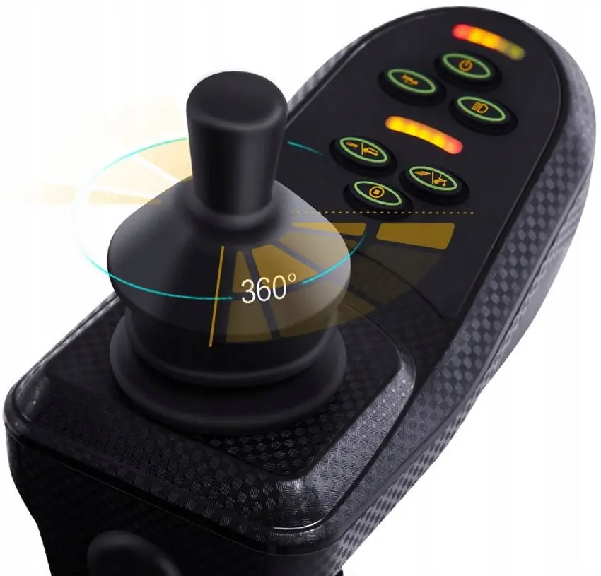 Электрическая инвалидная коляска Airwheel H3TS+ (Black/Silver) - 4