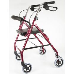 Rolator ortopedic Antar AT51017 (Red/Black)