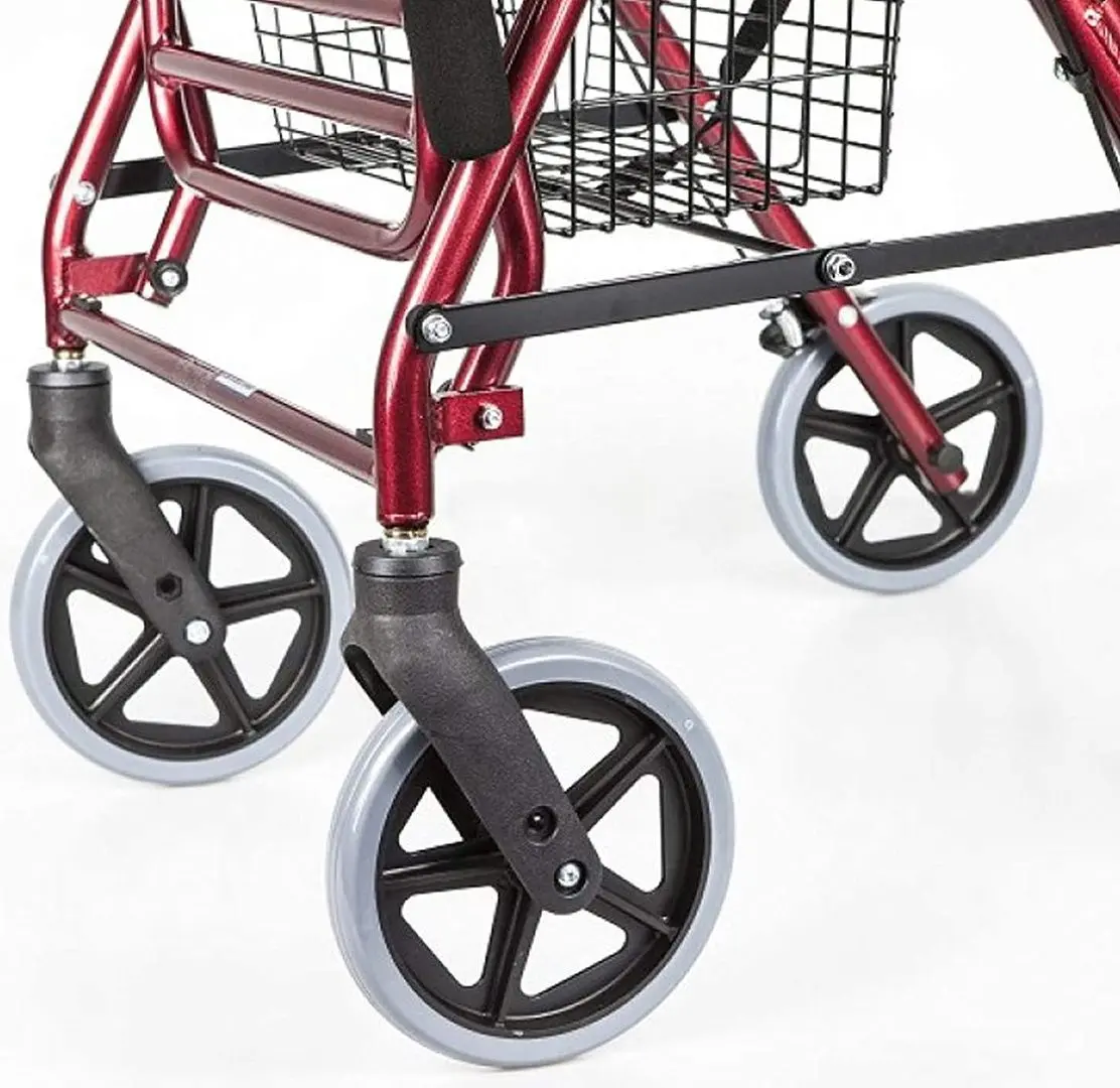 Rolator ortopedic Antar AT51018 (Red/Black)