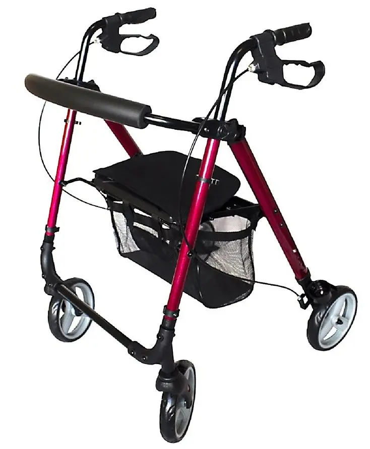 Rolator ortopedic Antar AT51112 (Red/Black)