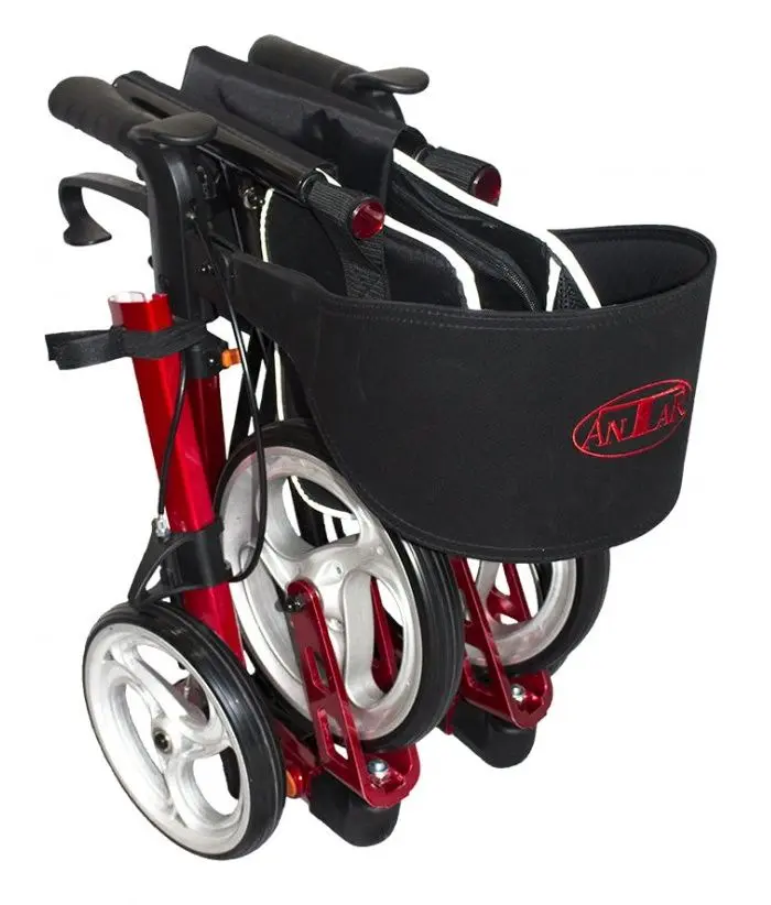 Rolator ortopedic Antar Lux AT51111 (Red/Black)