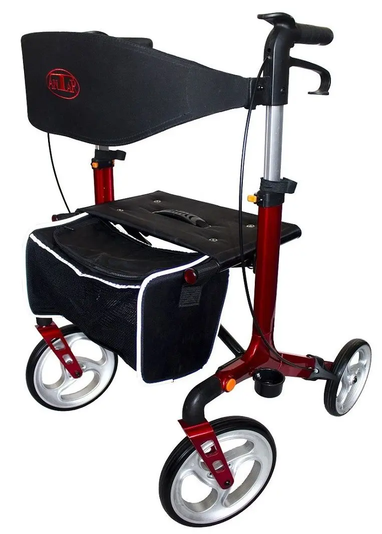 Rolator ortopedic Antar Lux AT51111 (Red/Black)