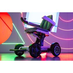 Scaun cu rotile electric Medilife Rose (White) Thumb