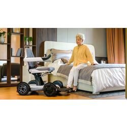 Scaun cu rotile electric Medilife Rose (White) Thumb