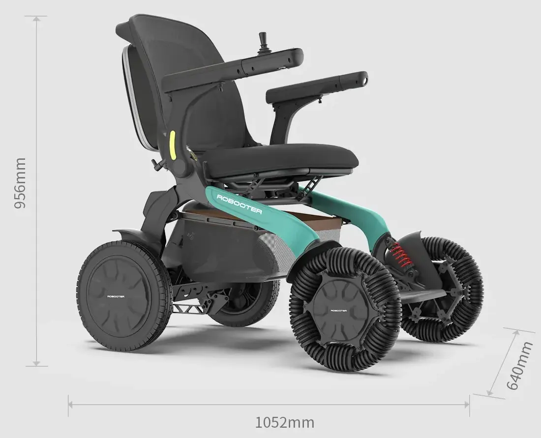 Scaun cu rotile electric Robooter E60 Pro-A (Grey)