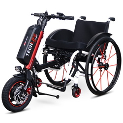 Atasament electric pentru scaun cu rotile Techlife Elesmart (Black/Red) Thumb