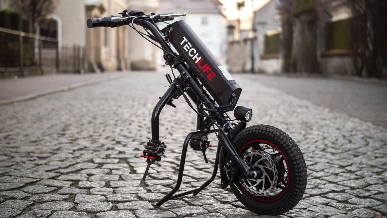 Atasament electric pentru scaun cu rotile Techlife W1 (Black)