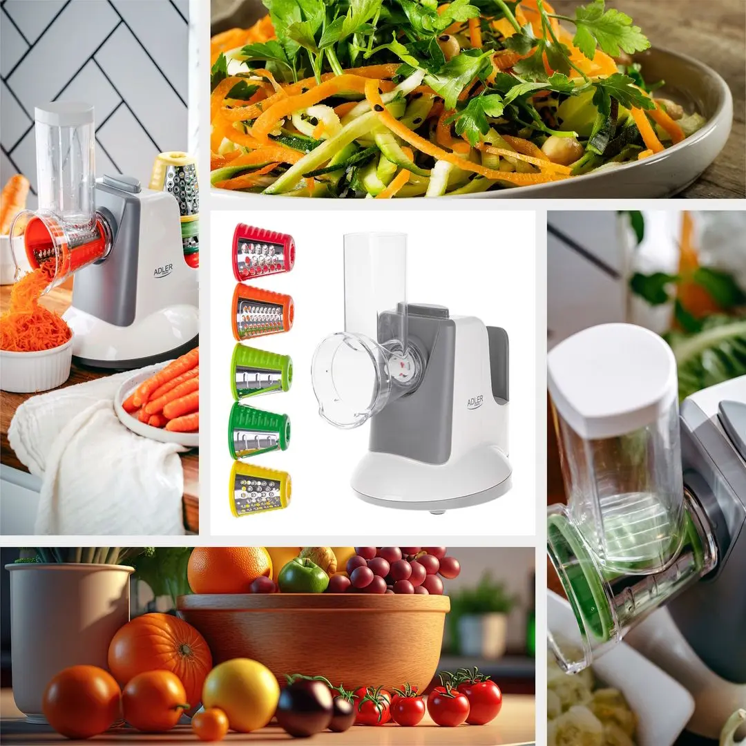 Электрическая терка Adler AD 4815 (White/Grey)