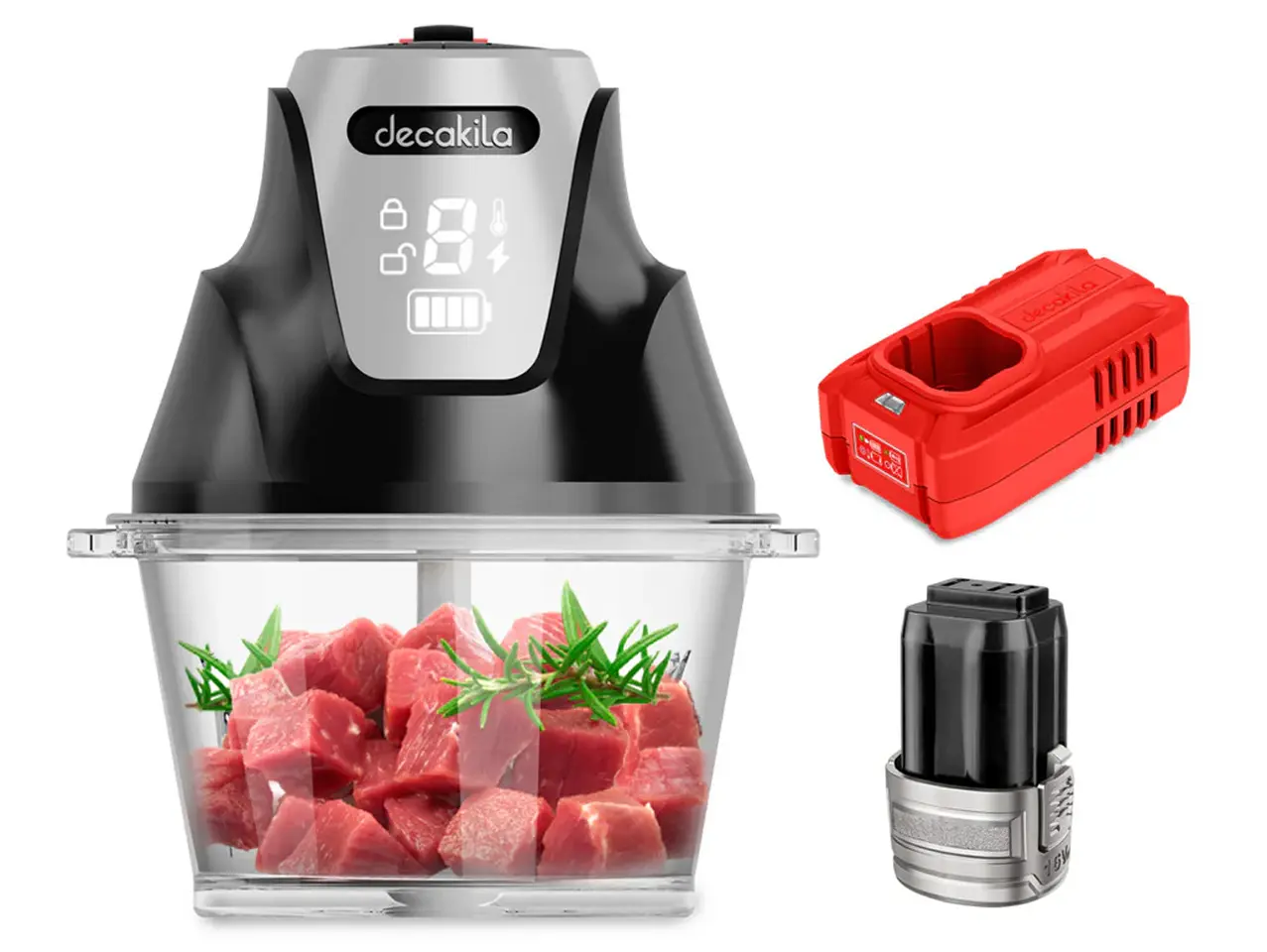 Измельчитель Decakila KEMG029B (Black/Gray)