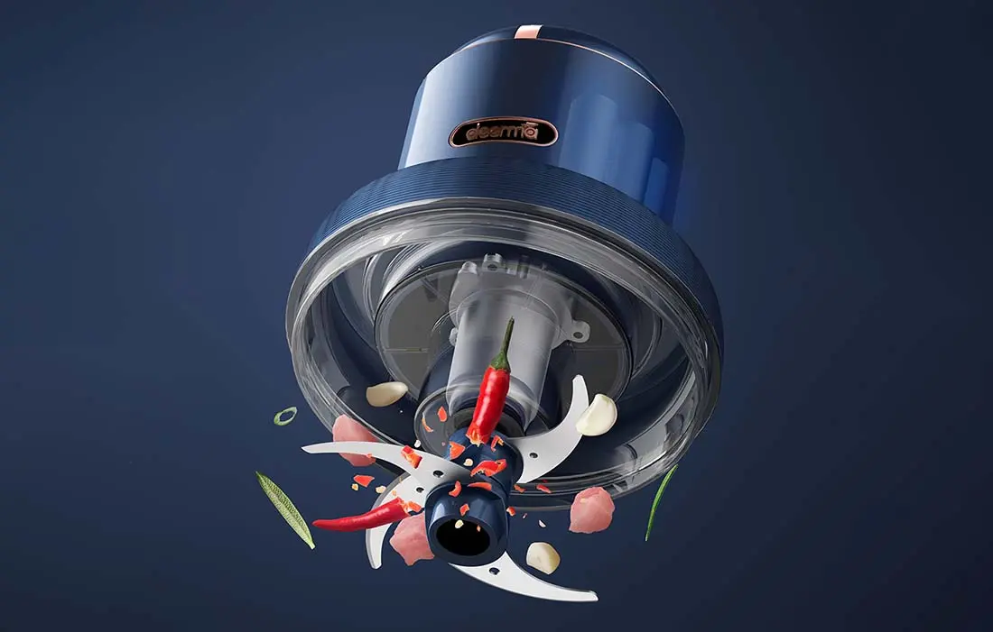 Измельчитель Xiaomi Deerma JR08 (Blue) - 6