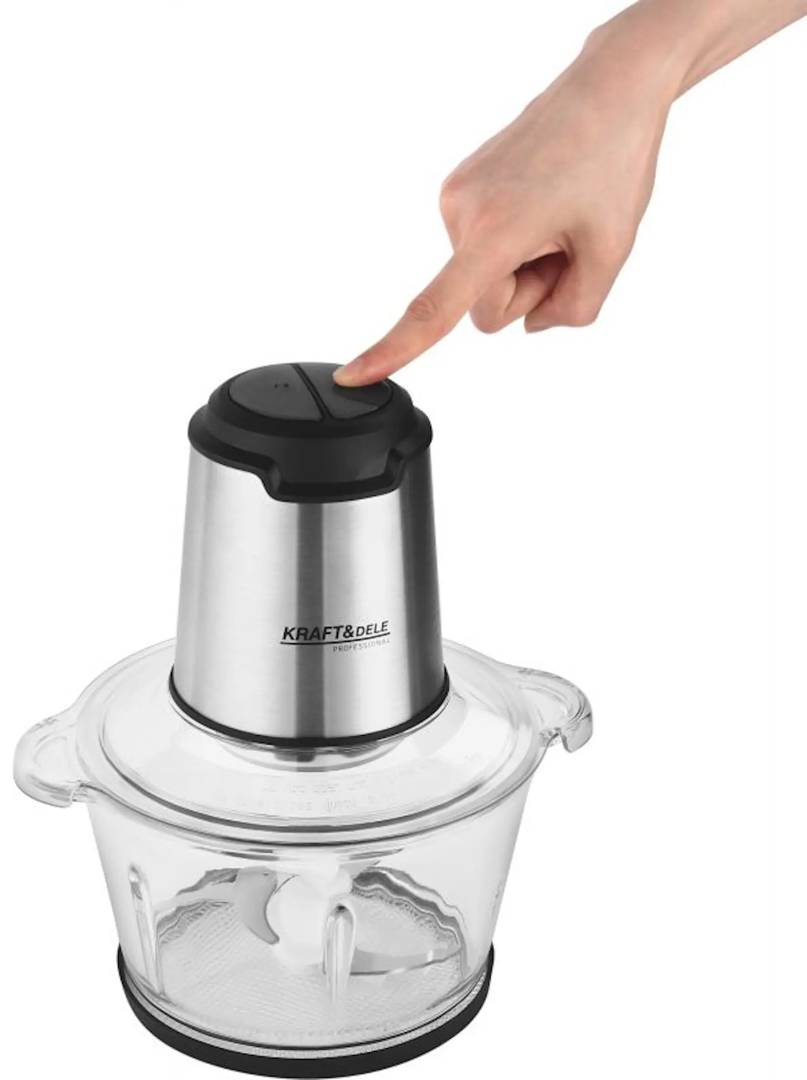 Измельчитель Kraft&Dele KD4120 (Inox) - 3