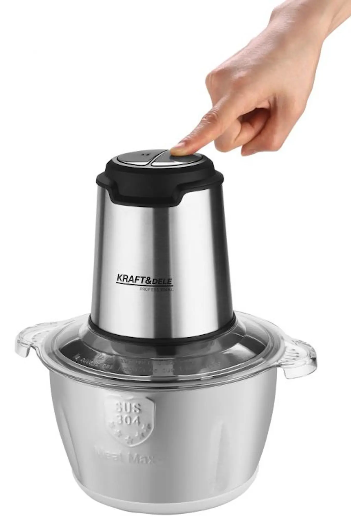 Измельчитель Kraft&Dele KD4121 (Inox) - 5