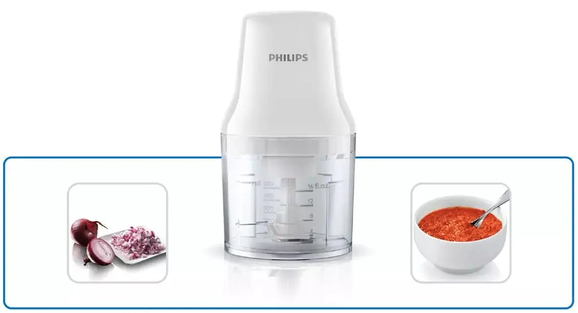 Измельчитель Philips Daily HR1393/00 (White)