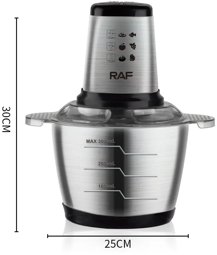 Tocator RAF R.7031 (Black/Inox)