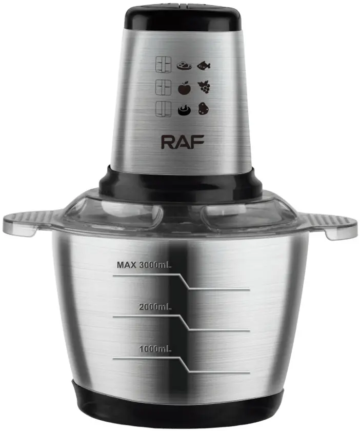 Tocator RAF R.7031 (Black/Inox)