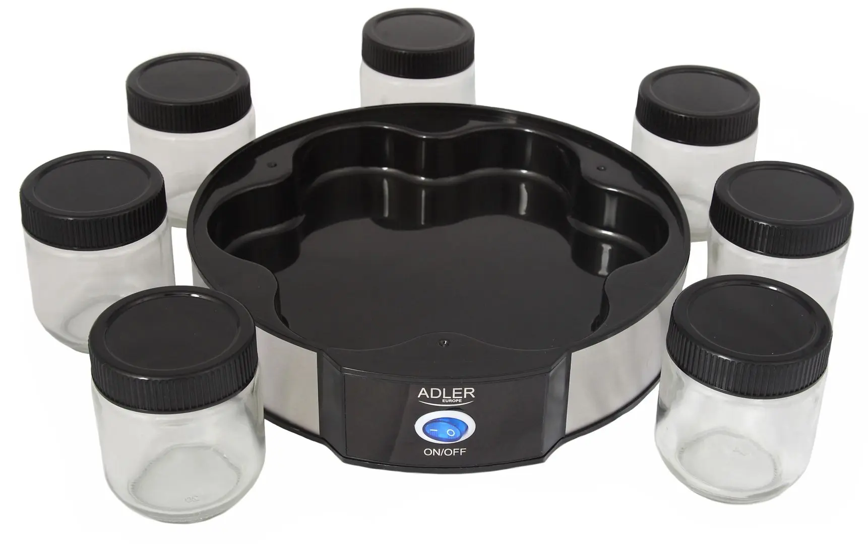 Aparat de iaurt Adler AD 4476 (Black/Inox) - 3