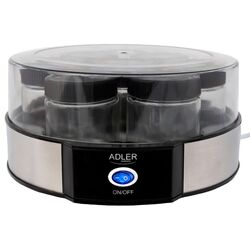 Aparat de iaurt Adler AD 4476 (Black/Inox)