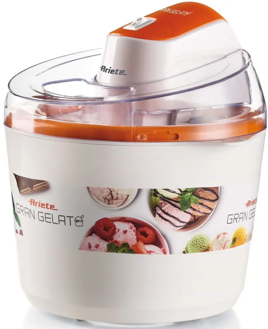 Мороженица Ariete Gran Gelato 642 (White/Orange)