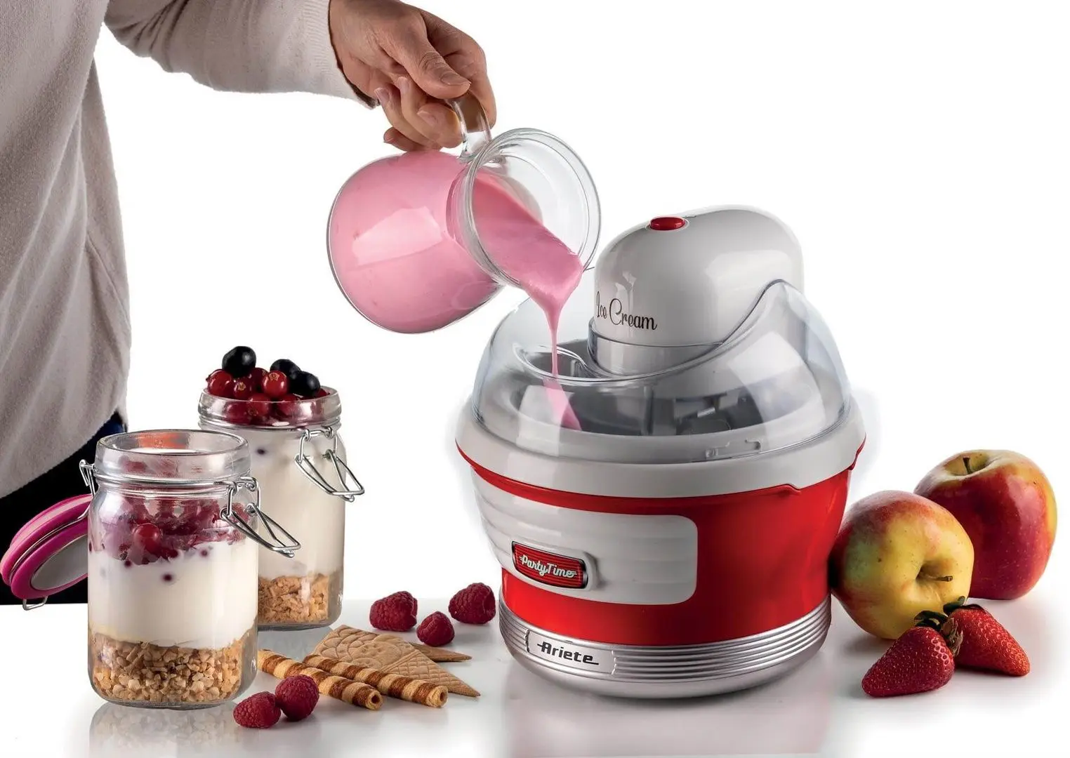 Мороженица Ariete Party Time Maker (White/Red)
