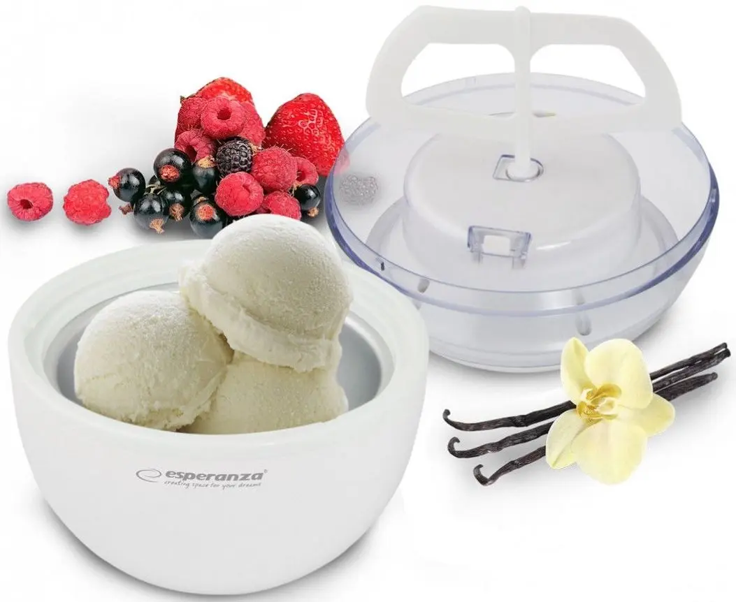 Aparat pentru inghetata Esperanza Vanilla EKI001 (White)