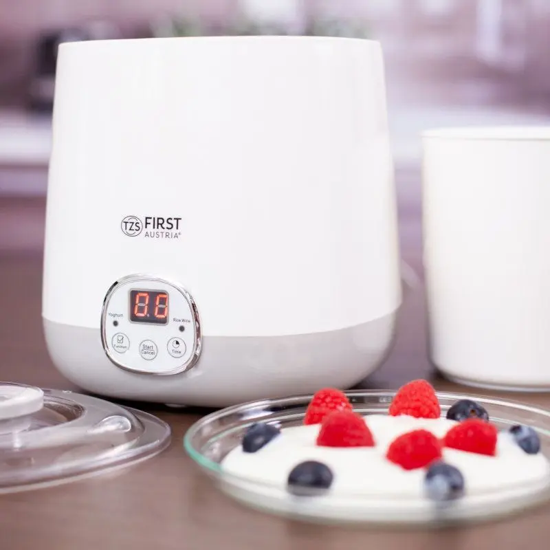 Aparat de iaurt First FA-5120-1 (White/Grey)