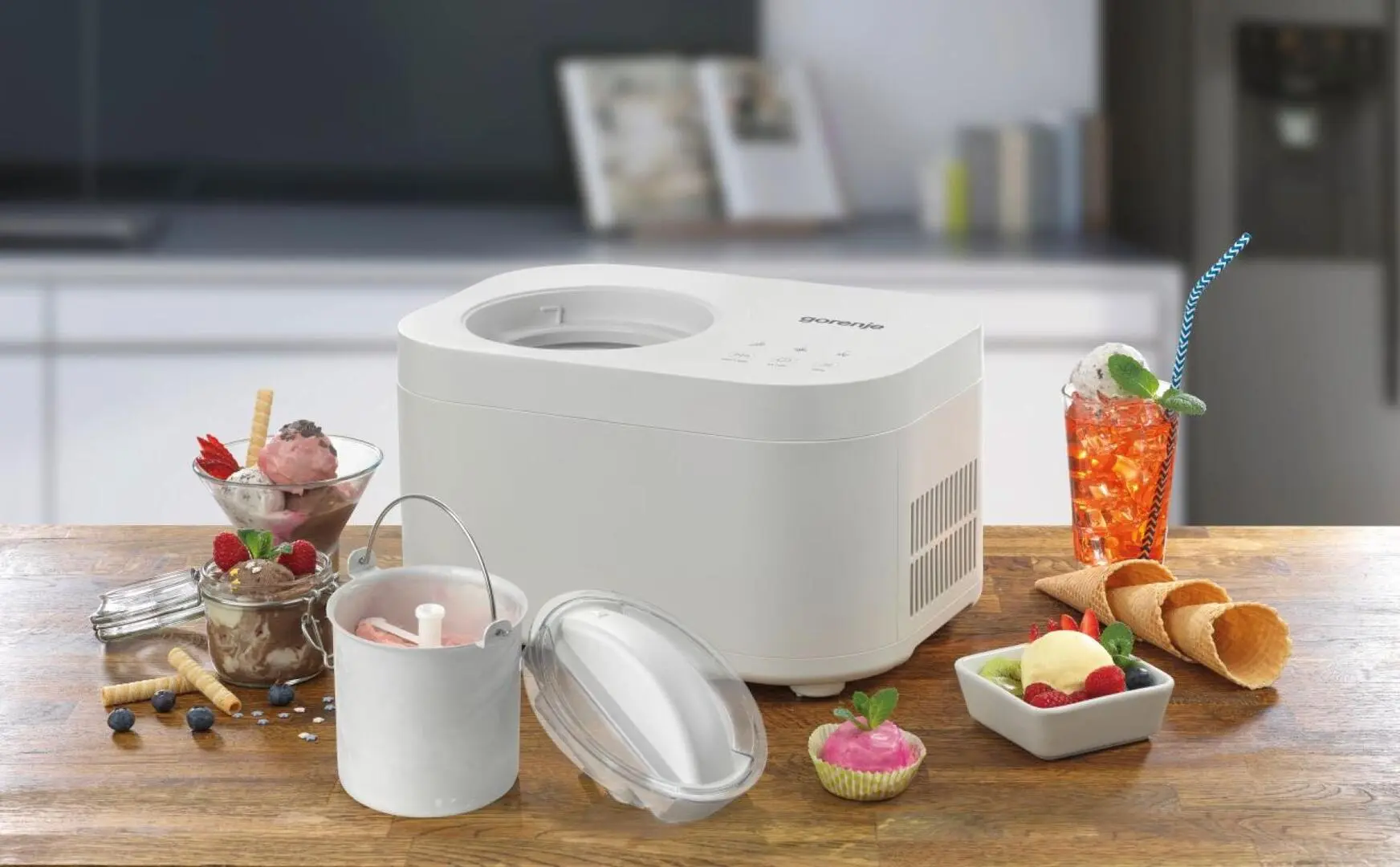 Aparat de inghetata Gorenje ICM10W (White)