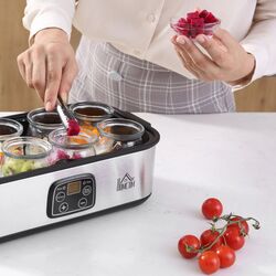 Aparat de iaurt Homcom 800-089V90 (Silver) Thumb