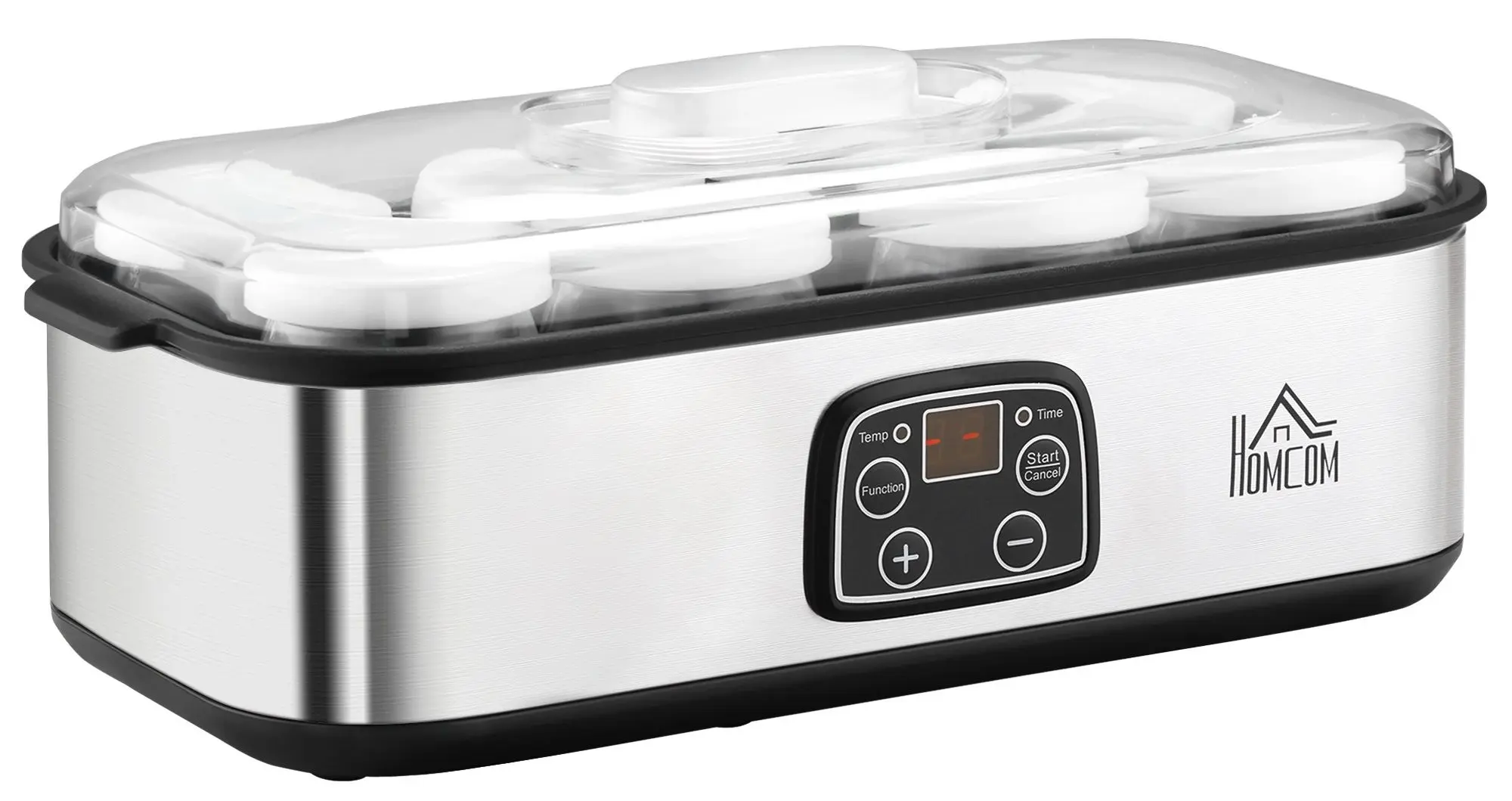 Aparat de iaurt Homcom 800-089V90 (Silver)