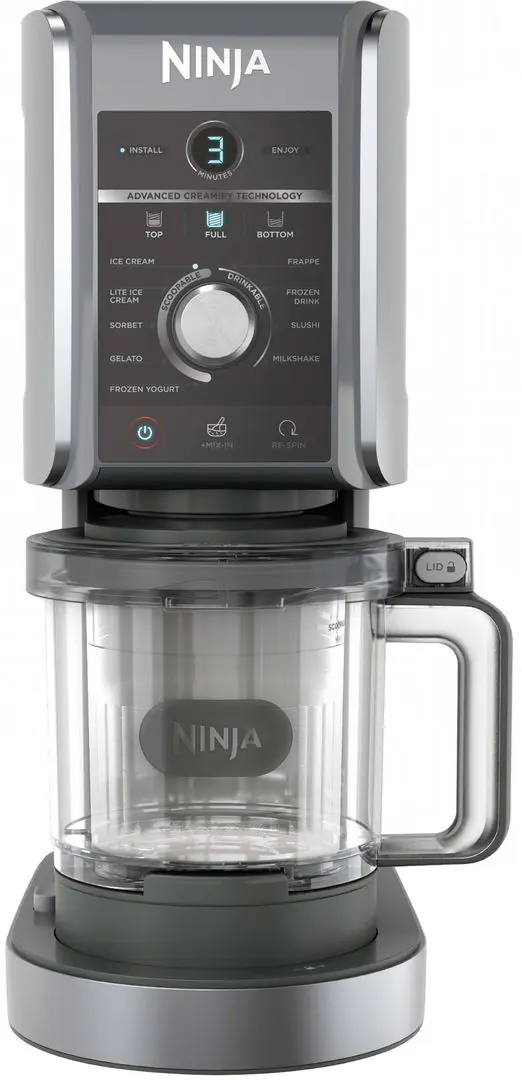 Aparat de preparat inghetata Ninja CREAMi Deluxe 10-in-1 NC501EU (Inox)