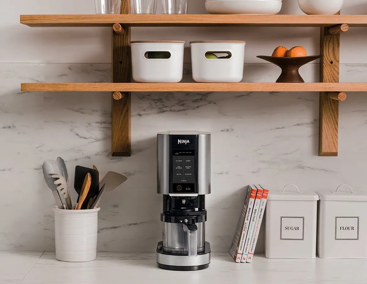 Aparat pentru inghetata Ninja NC300EU (Inox/Black)