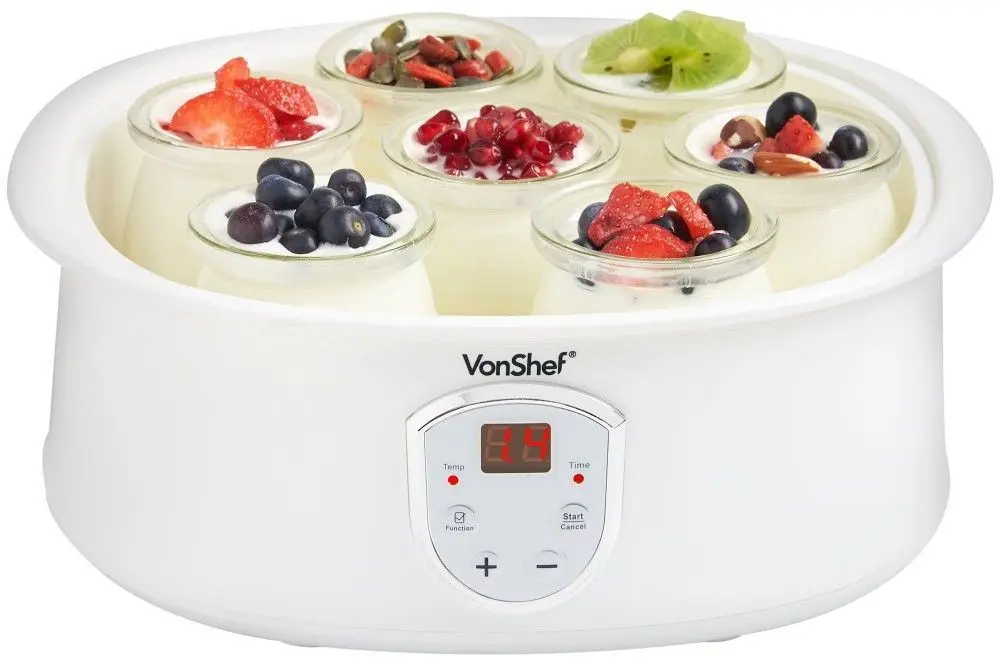 Aparat pentru iaurt VonShef 2013201 (White)