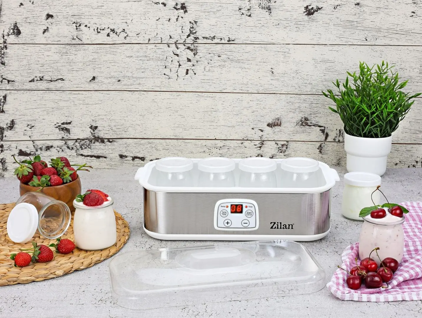 Йогуртница Zilan ZLN6104 (Inox) - 4